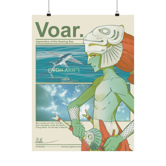 Voar. ("VOH-ARR")